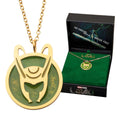 Marvel Loki Helmet Pendant Necklace