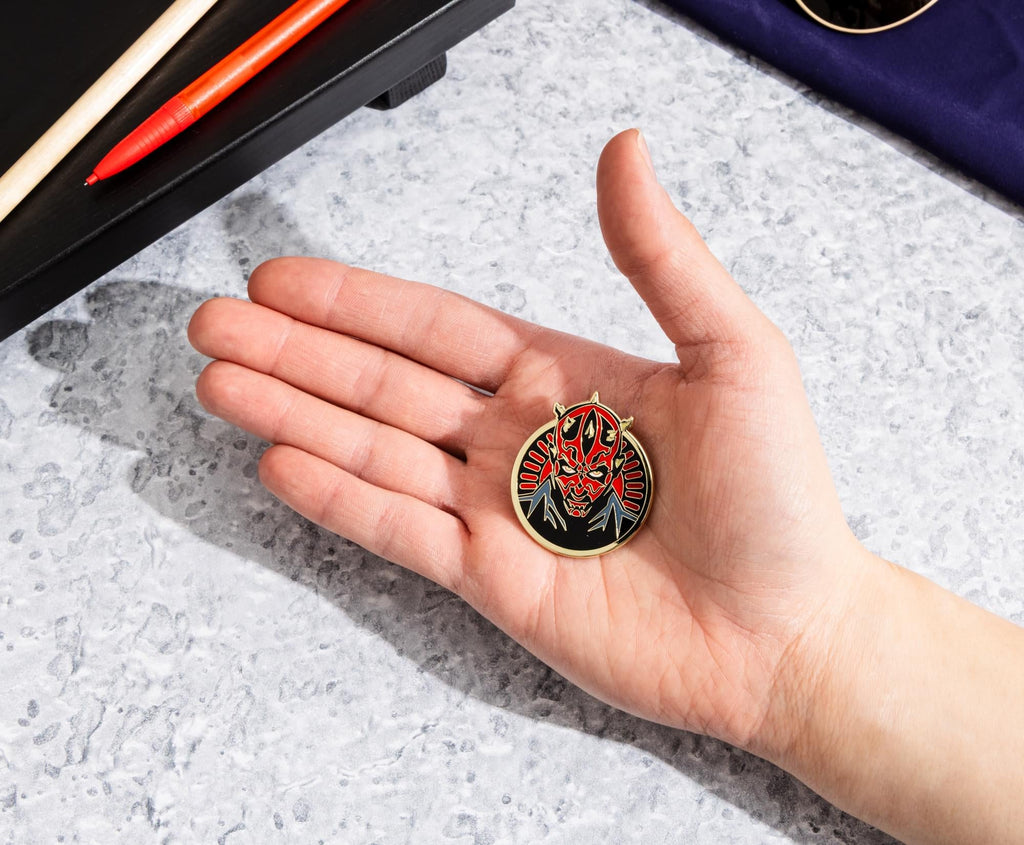 Star Wars Darth Maul Face Enamel Collector Pin