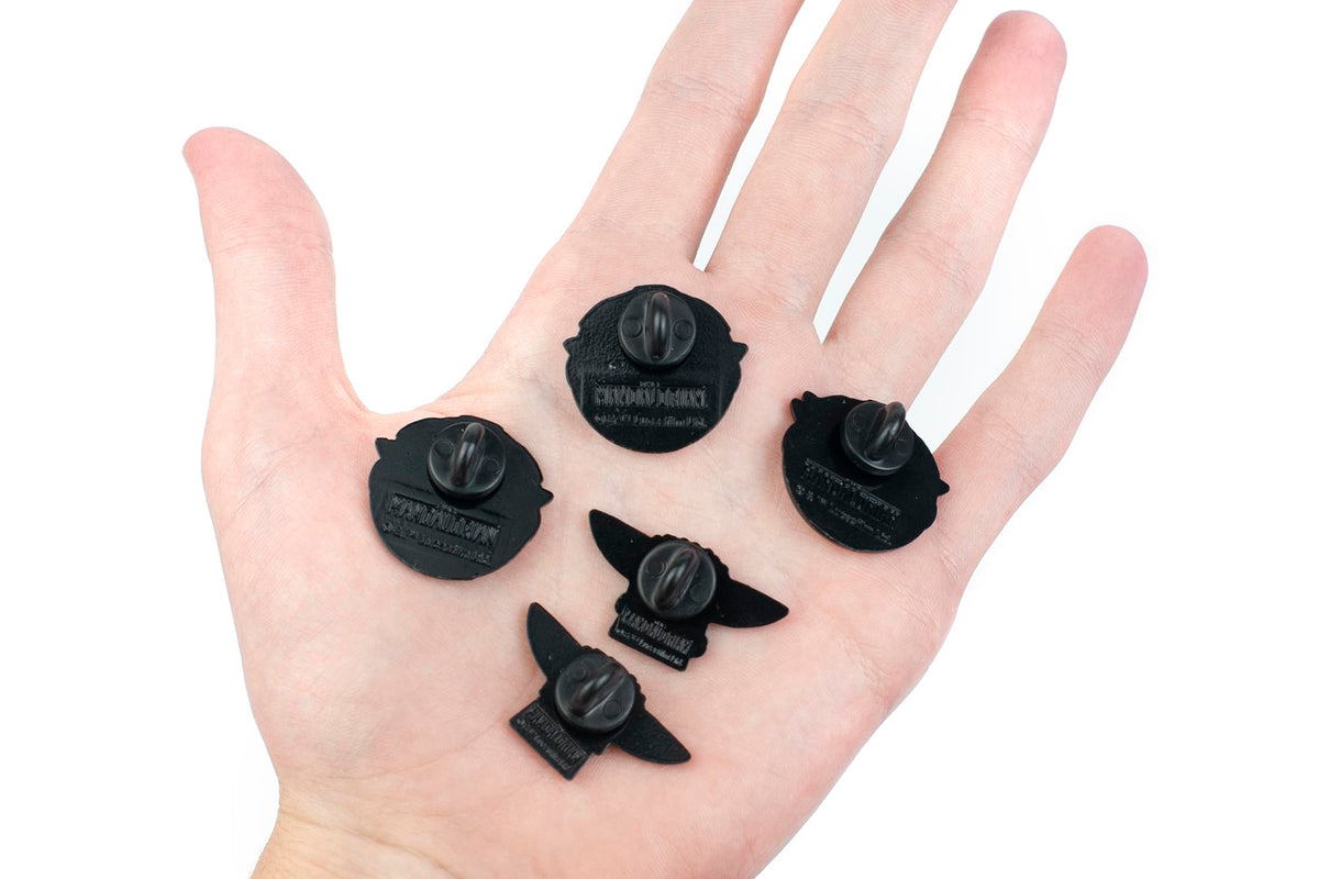 Star Wars: The Mandalorian, The Child 5-Piece Enamel Pin Set | Baby Yoda Pins