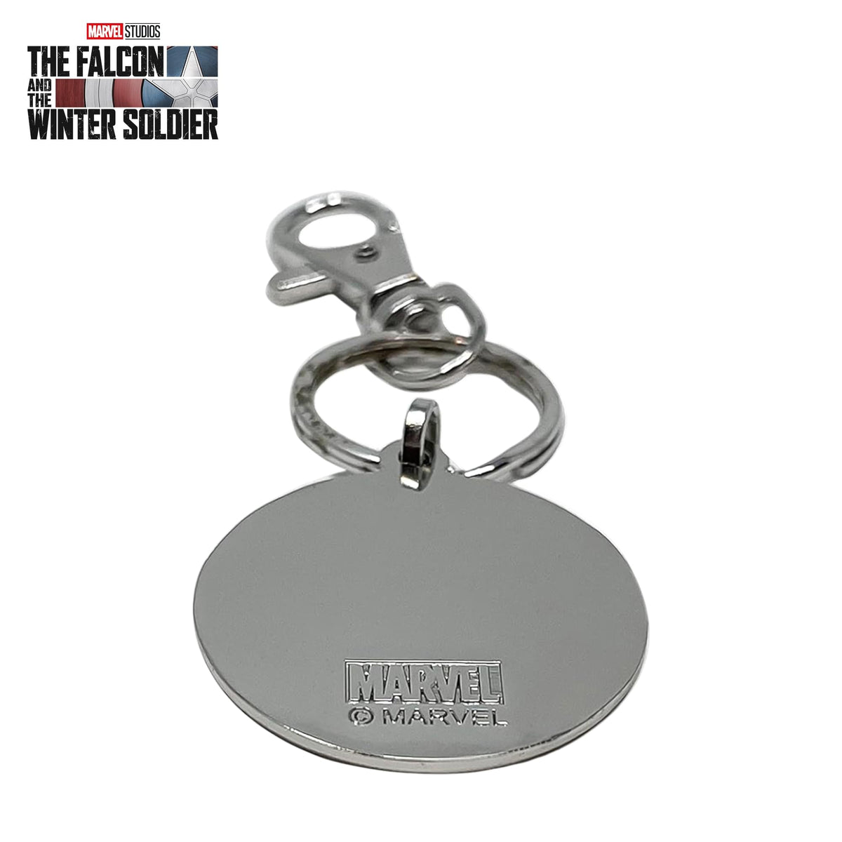 Marvel Captain America/ Falcon Shield Enamel Keychain