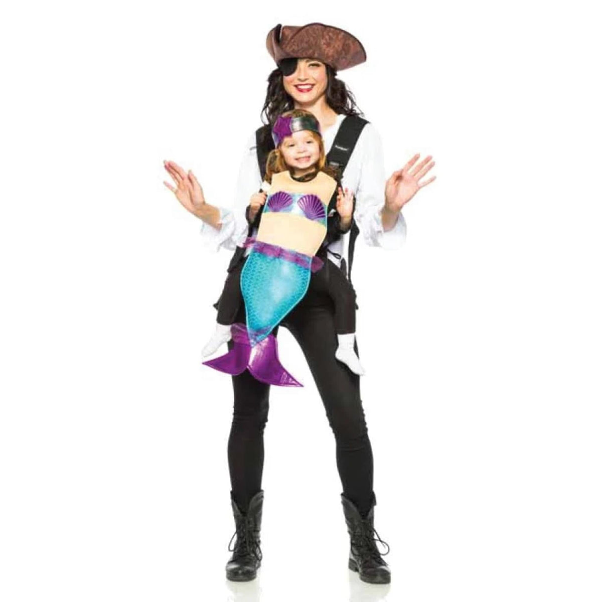 Pirate & Mermaid Baby Carrier Costume