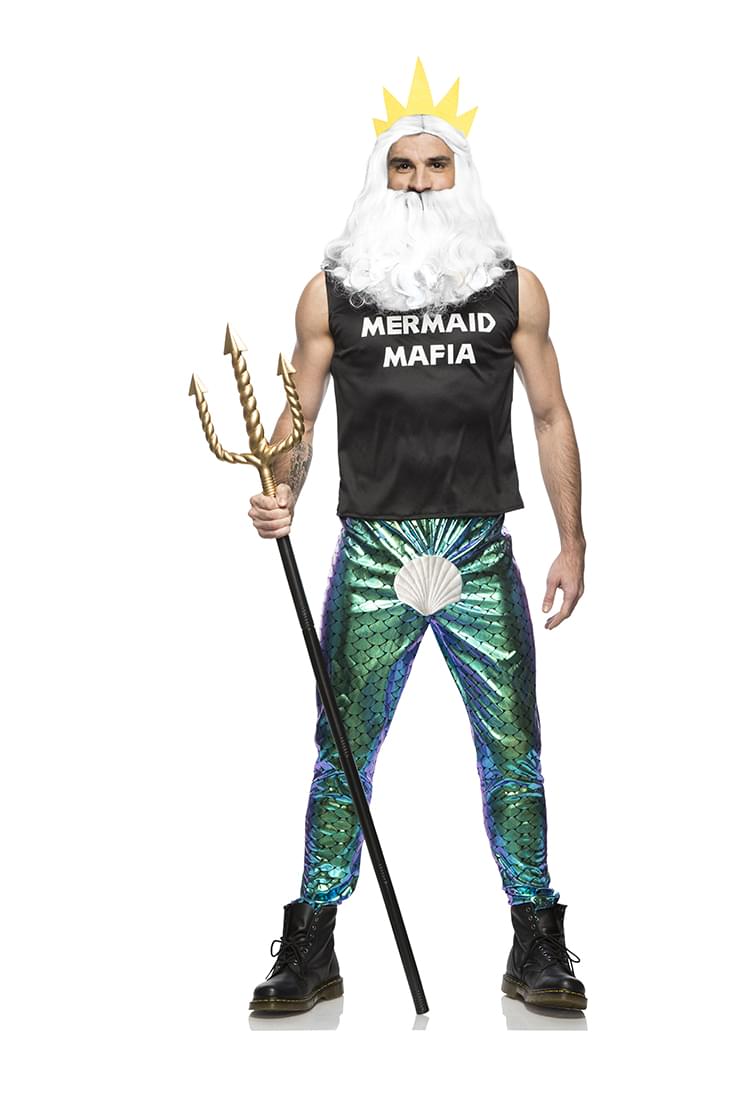 Mermaid Mafia Men's Costume