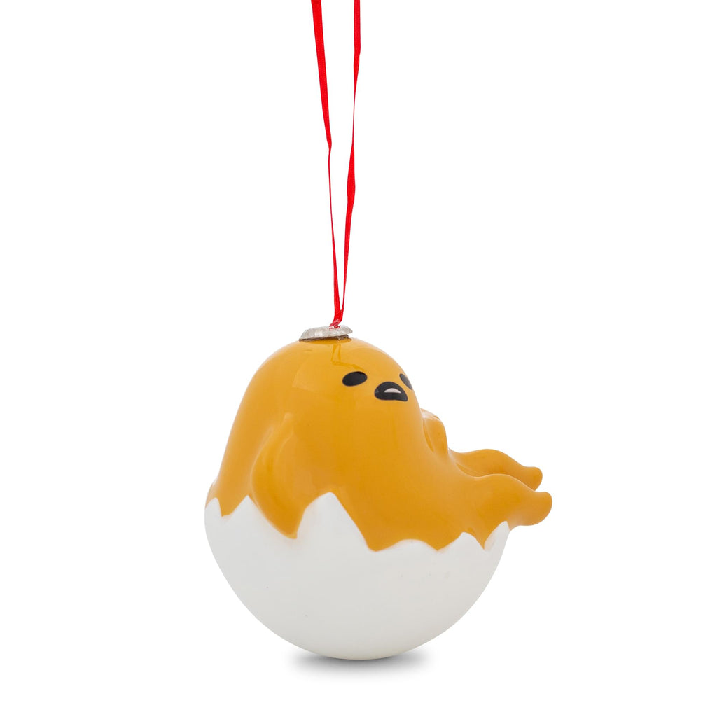 Sanrio Gudetama 4-Inch Shatterproof Decoupage Ornament