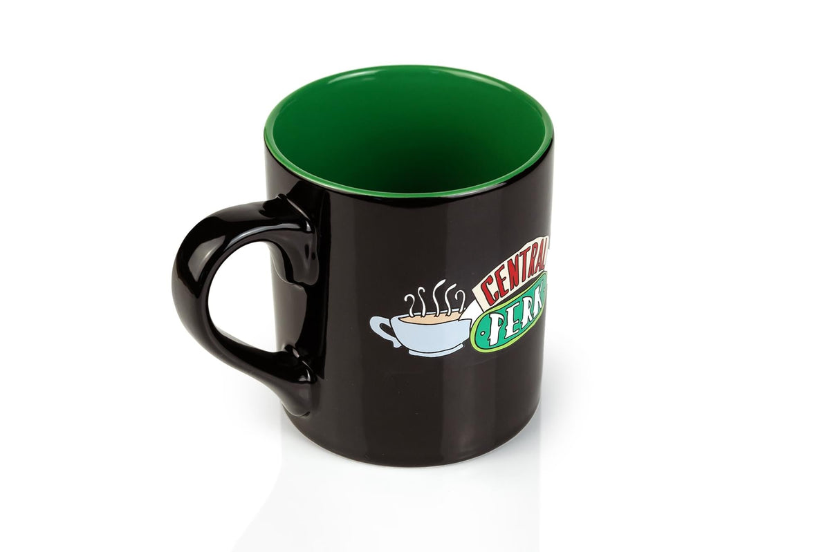Friends Central Perk Ceramic 14oz Black Ceramic Mug