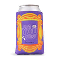 Friends "How You Doin" Peephole Frame Foam Can Hugger | Fits Most 12-Ounce Cans