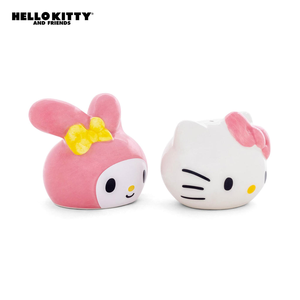 Sanrio Hello Kitty and My Melody Ceramic Salt and Pepper Shaker Set