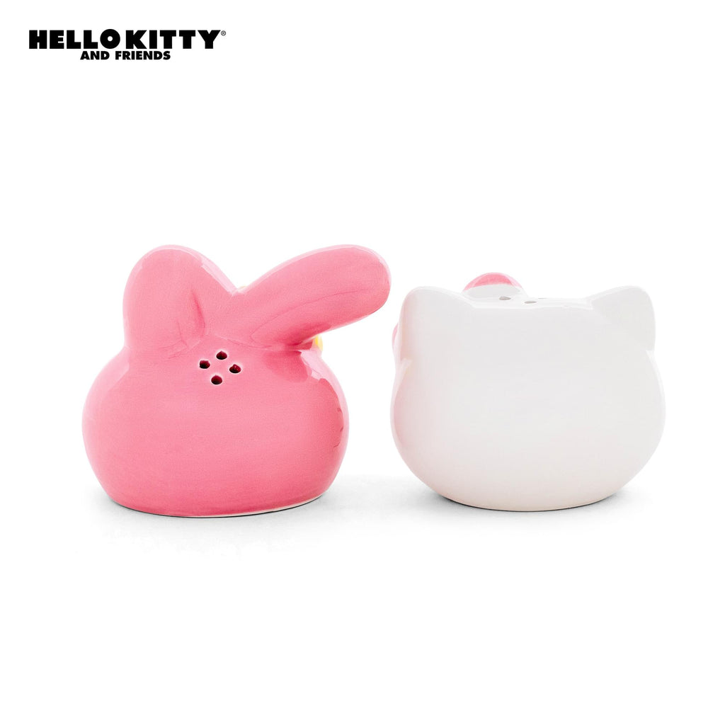 Sanrio Hello Kitty and My Melody Ceramic Salt and Pepper Shaker Set
