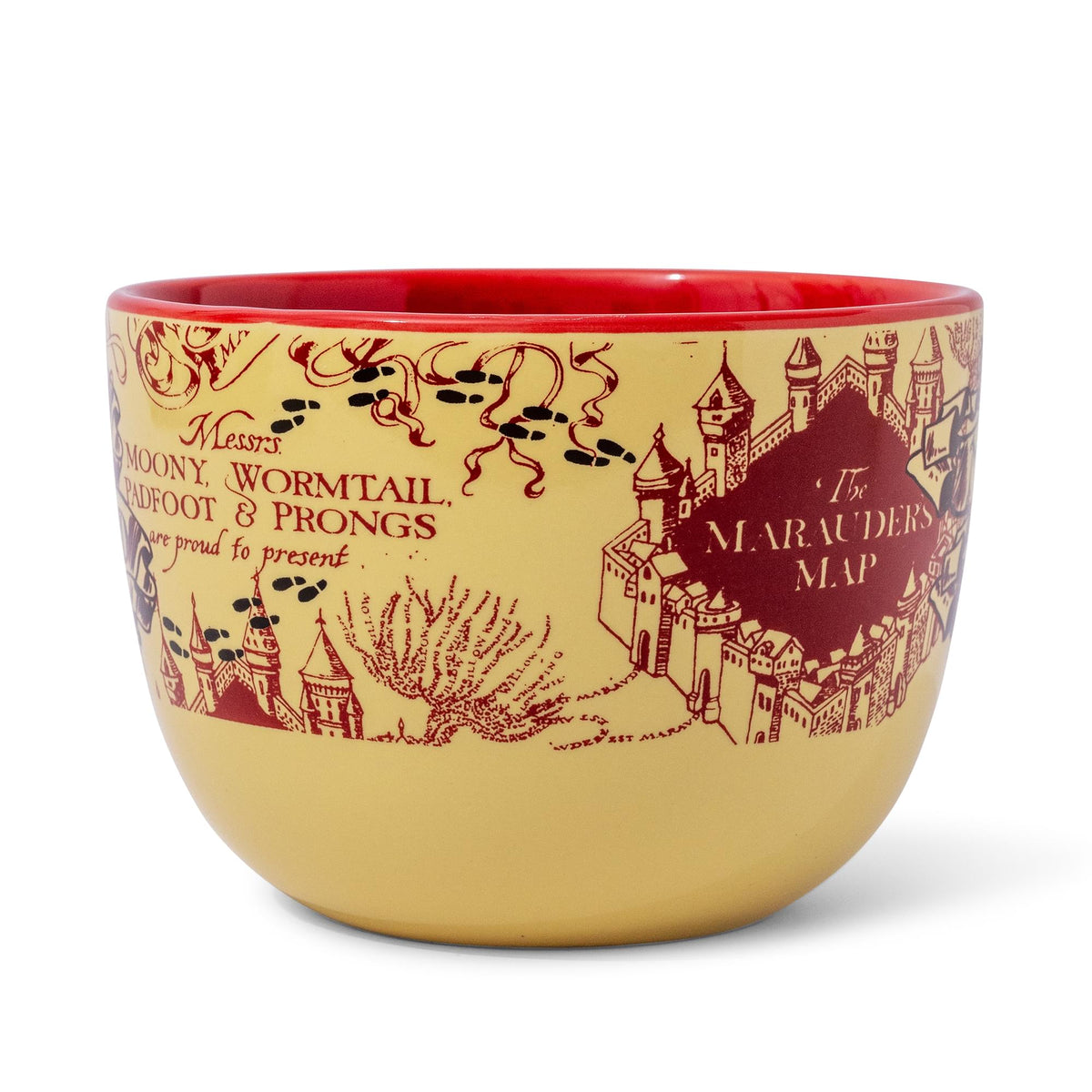 Harry Potter Marauder's Map Ceramic Soup Mug | Holds 24 Ounces