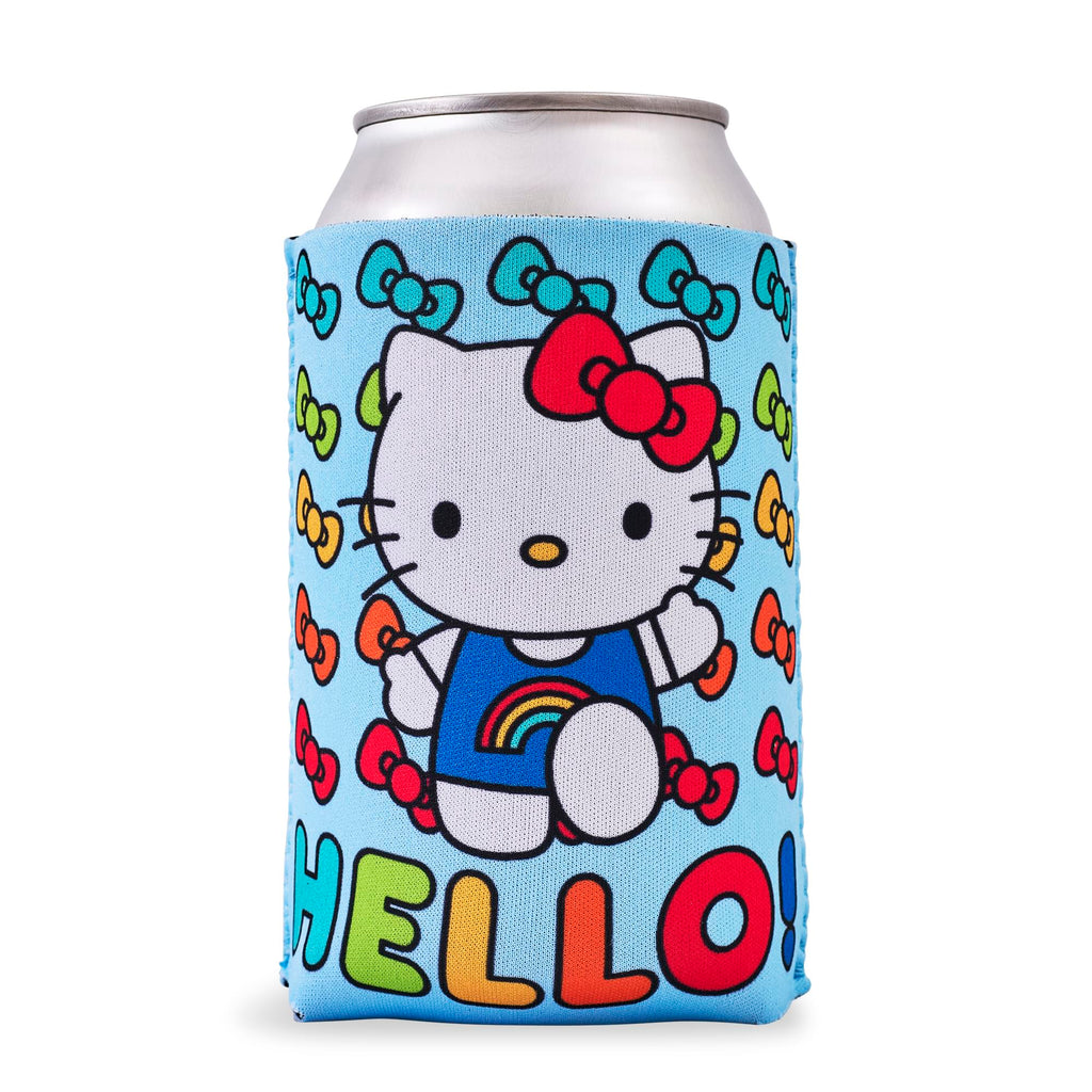 Sanrio Hello Kitty Rainbow Bows Foam Can Hugger