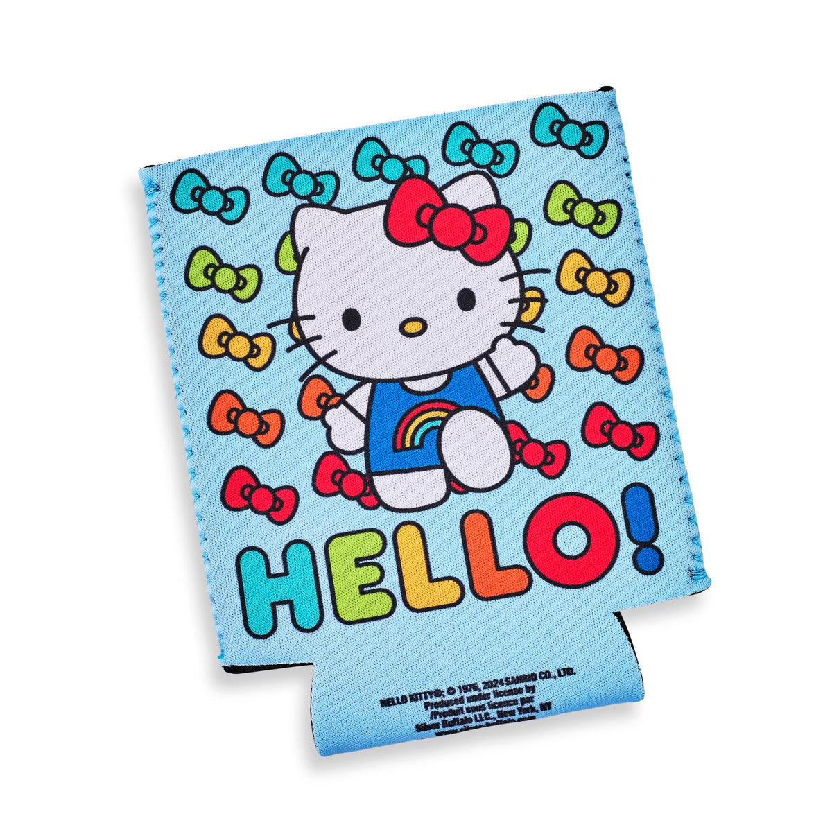 Sanrio Hello Kitty Rainbow Bows Foam Can Hugger