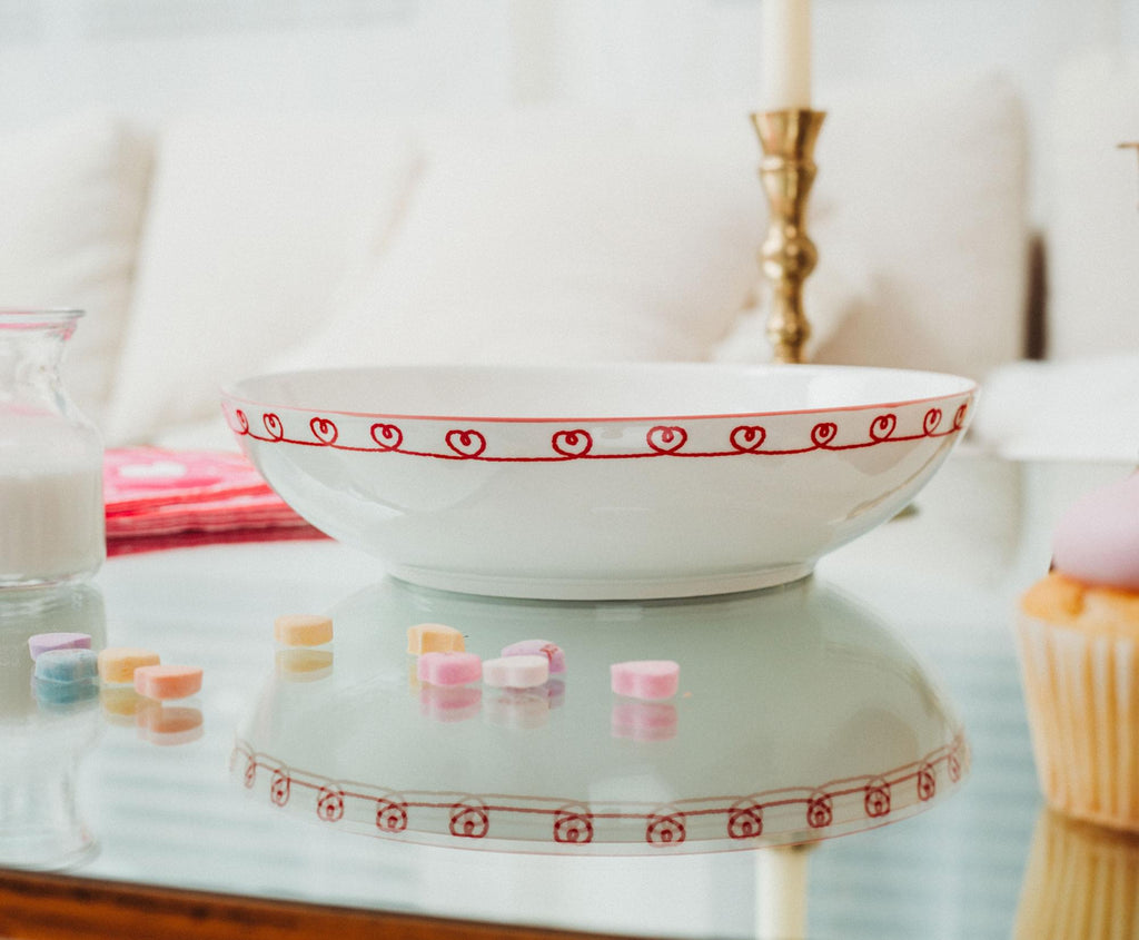 Sanrio Hello Kitty Balloons 9-Inch Ceramic Coupe Dinner Bowl