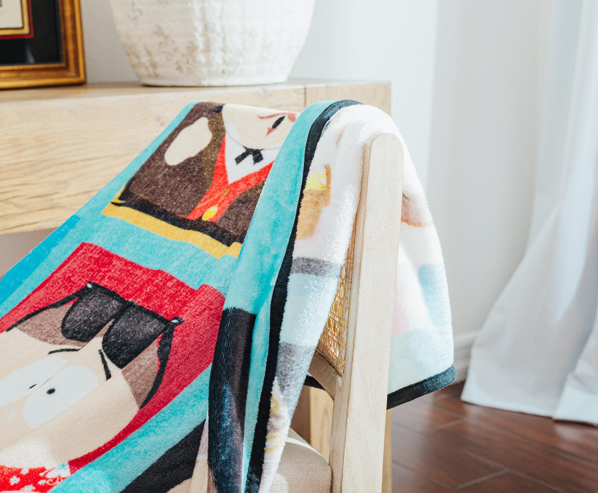 South Park Eric Cartman Raschel Throw Blanket | 45 x 60 Inches