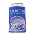 Star Wars The Mandalorian Grogu "Wanted" Foam Can Hugger