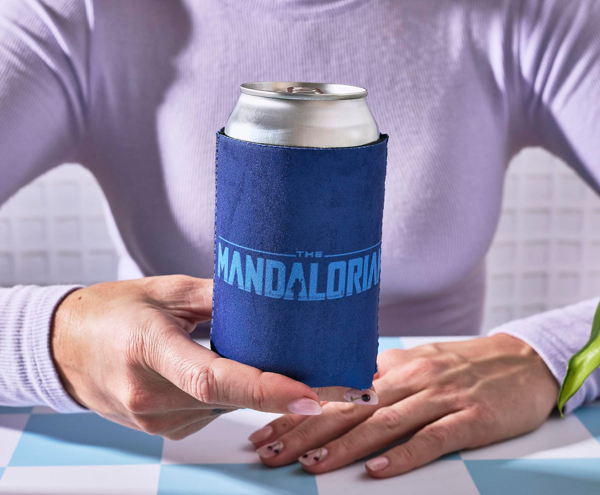 Star Wars The Mandalorian Grogu "Wanted" Foam Can Hugger