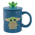 Star Wars: The Mandalorian Grogu Mug With Space Frog Lid | Holds 18 Ounces