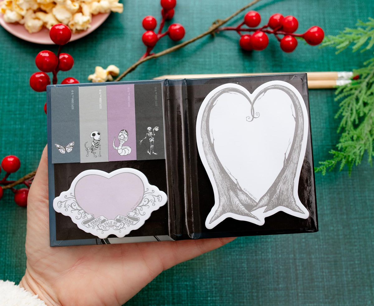 Tim Burton's Corpse Bride Butterflies Sticky Note and Tab Box Set