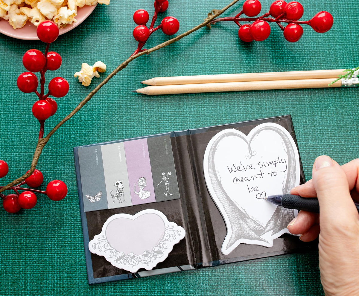 Tim Burton's Corpse Bride Butterflies Sticky Note and Tab Box Set