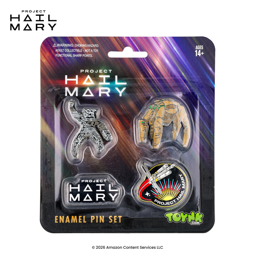 Project Hail Mary 4-Piece Enamel Pin Set