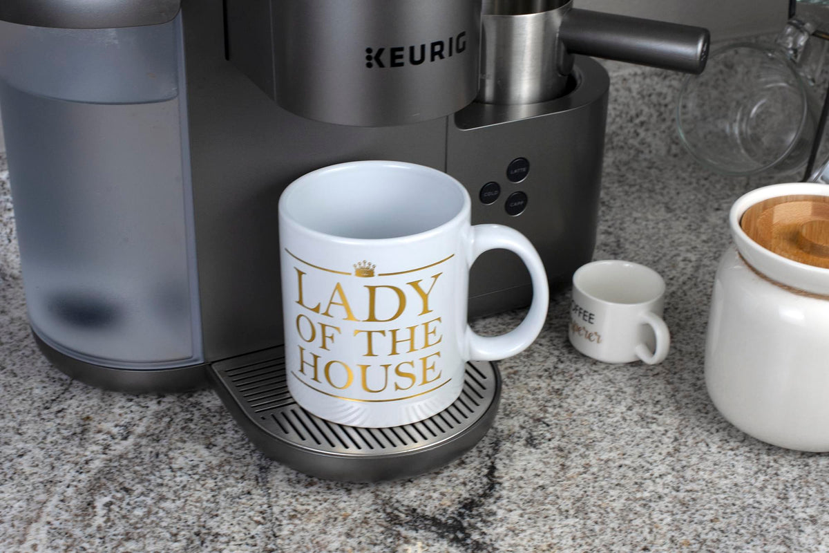 "Lady of the House" Downton Abbey Inspired Coffee Mug | Large Ceramic Mug | 20 Ounces