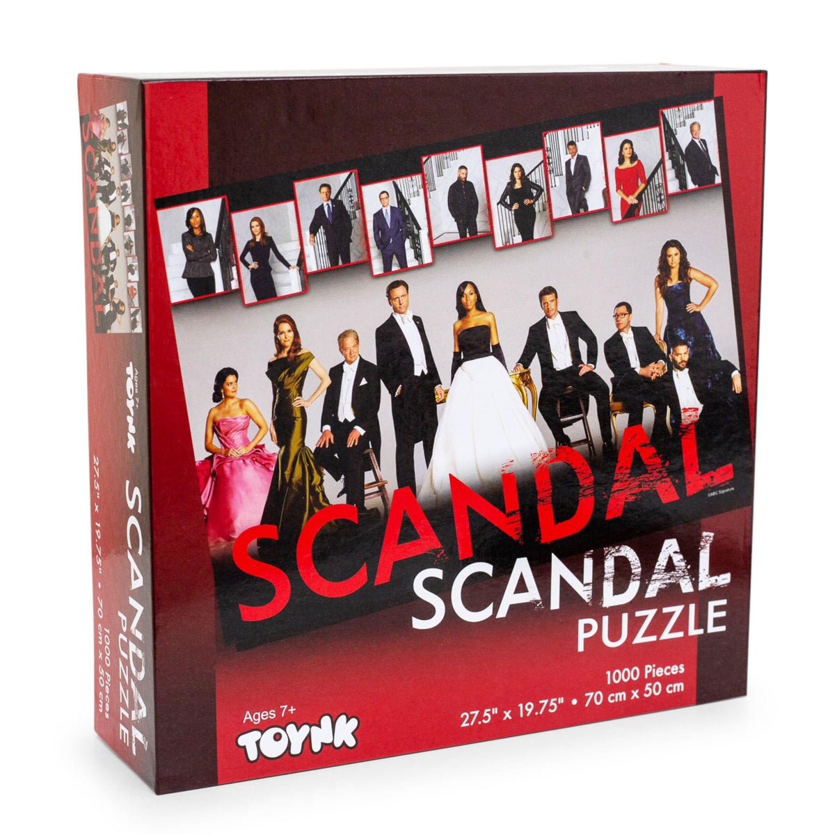 Scandal Cast Collage 1000 Piece Jigsaw Puzzle