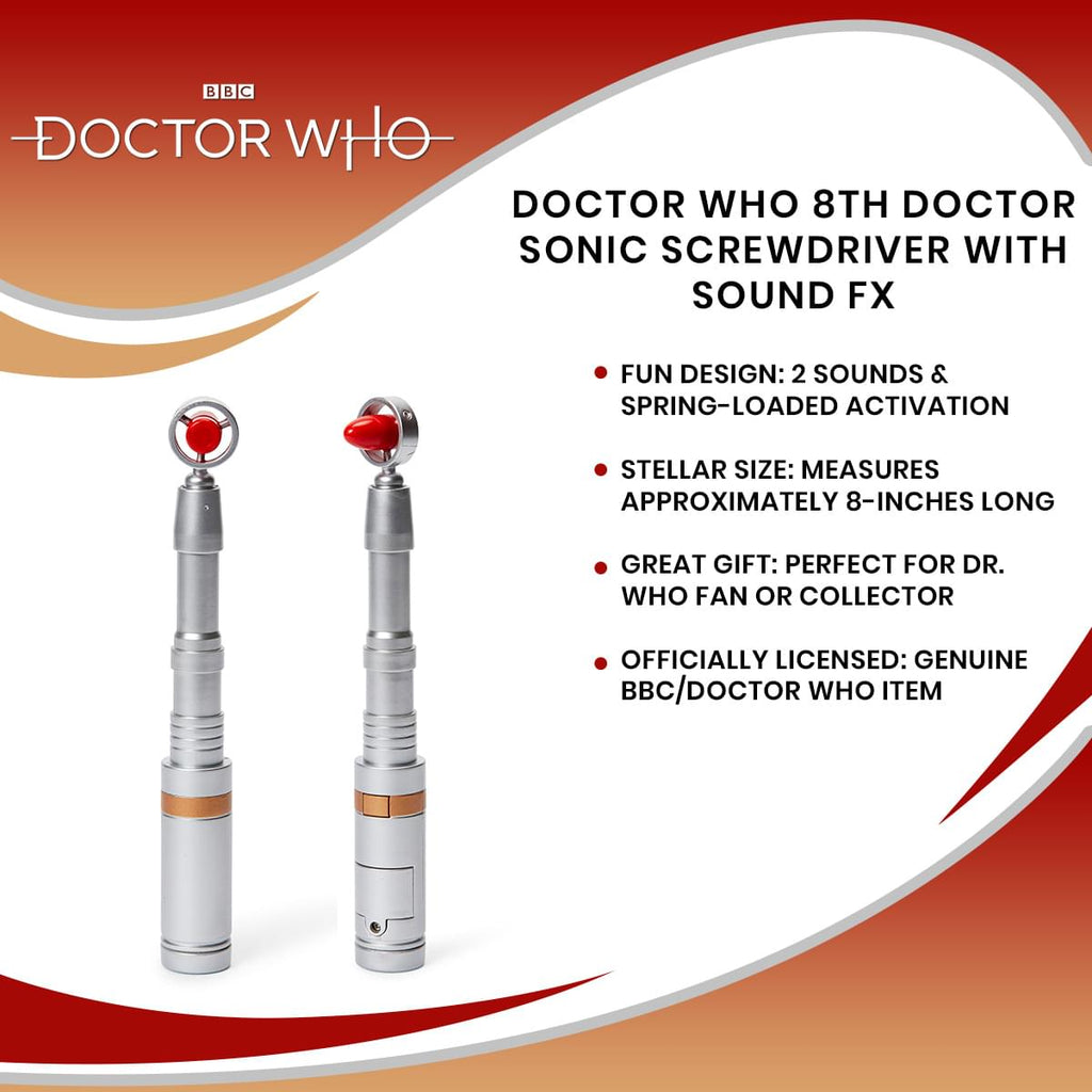 Doctor Who 8th Doctor Sonic Screwdriver With Sound FX