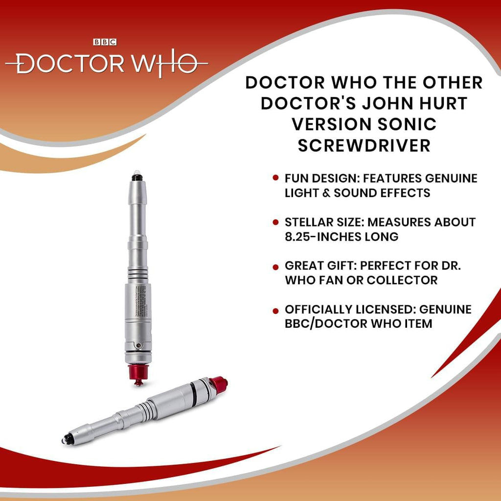 Doctor Who The Other Doctor's John Hurt Version Sonic Screwdriver