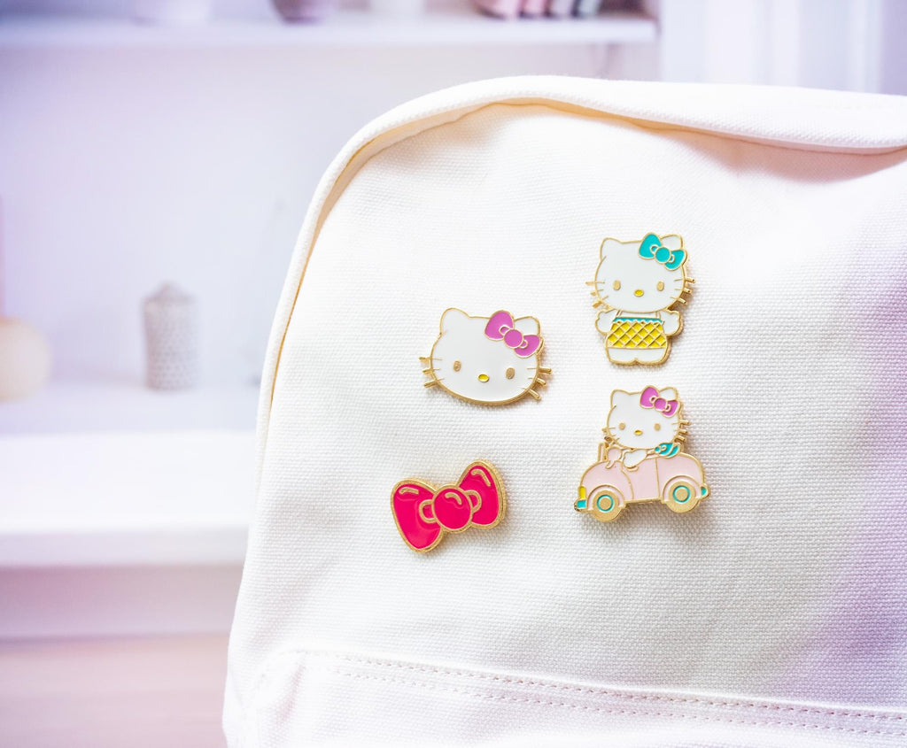 Sanrio Hello Kitty 4-Piece Enamel Pin Set