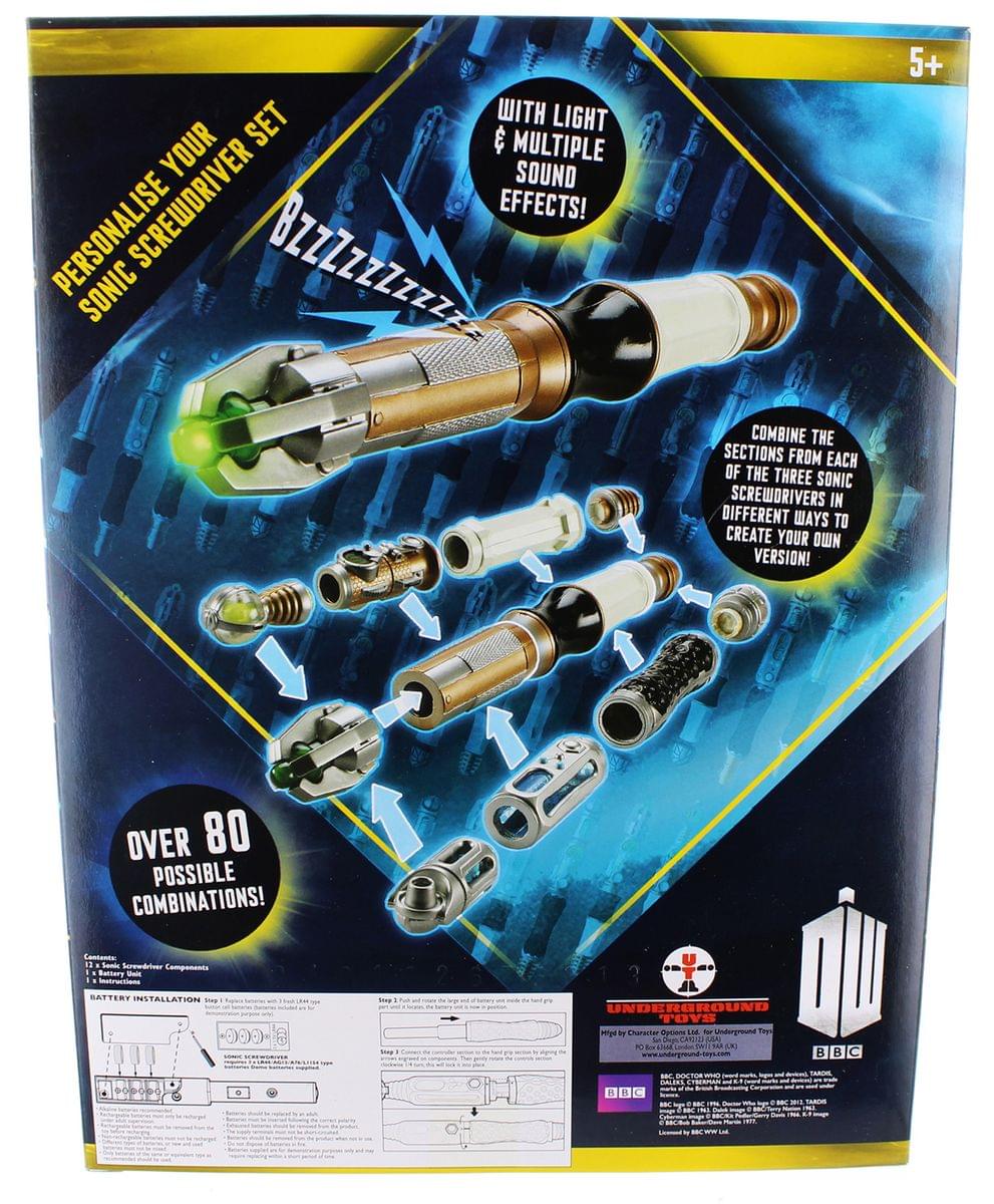 Doctor Who Personalize Your Sonic Screwdriver Set
