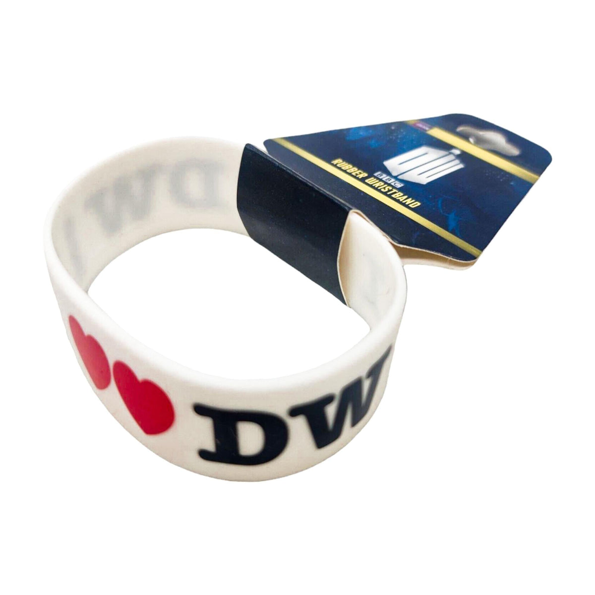 Doctor Who Rubber Wristband I Heart The Doctor