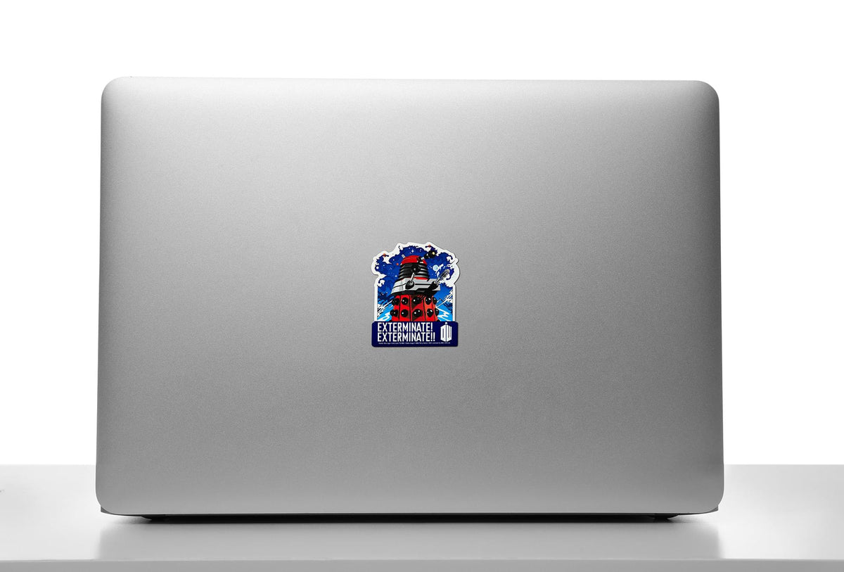 Doctor Who Sticker: Exterminate