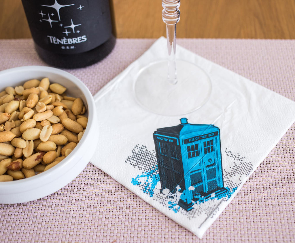 Doctor Who TARDIS Anthony Dry Napkin Set
