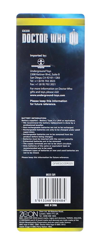Doctor Who TARDIS Quartz Watch w/ LCD Digital Display
