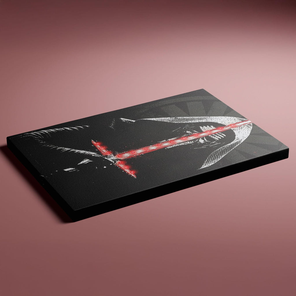 Star Wars Kylo Ren Illuminating Canvas Wall Art