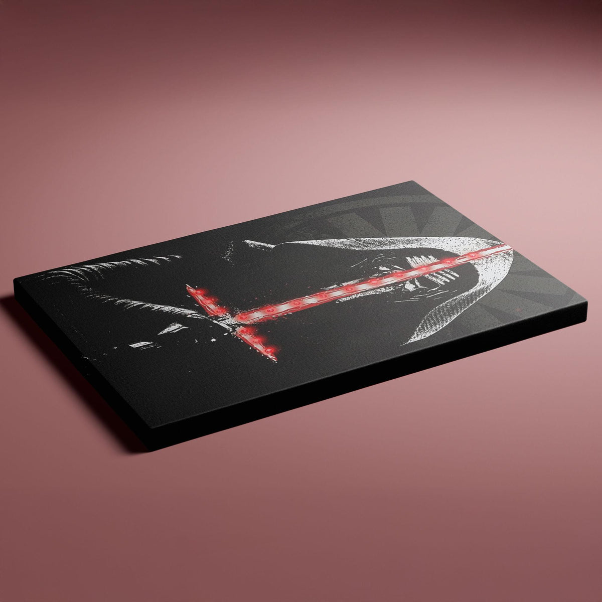 Star Wars Kylo Ren Illuminating Canvas Wall Art