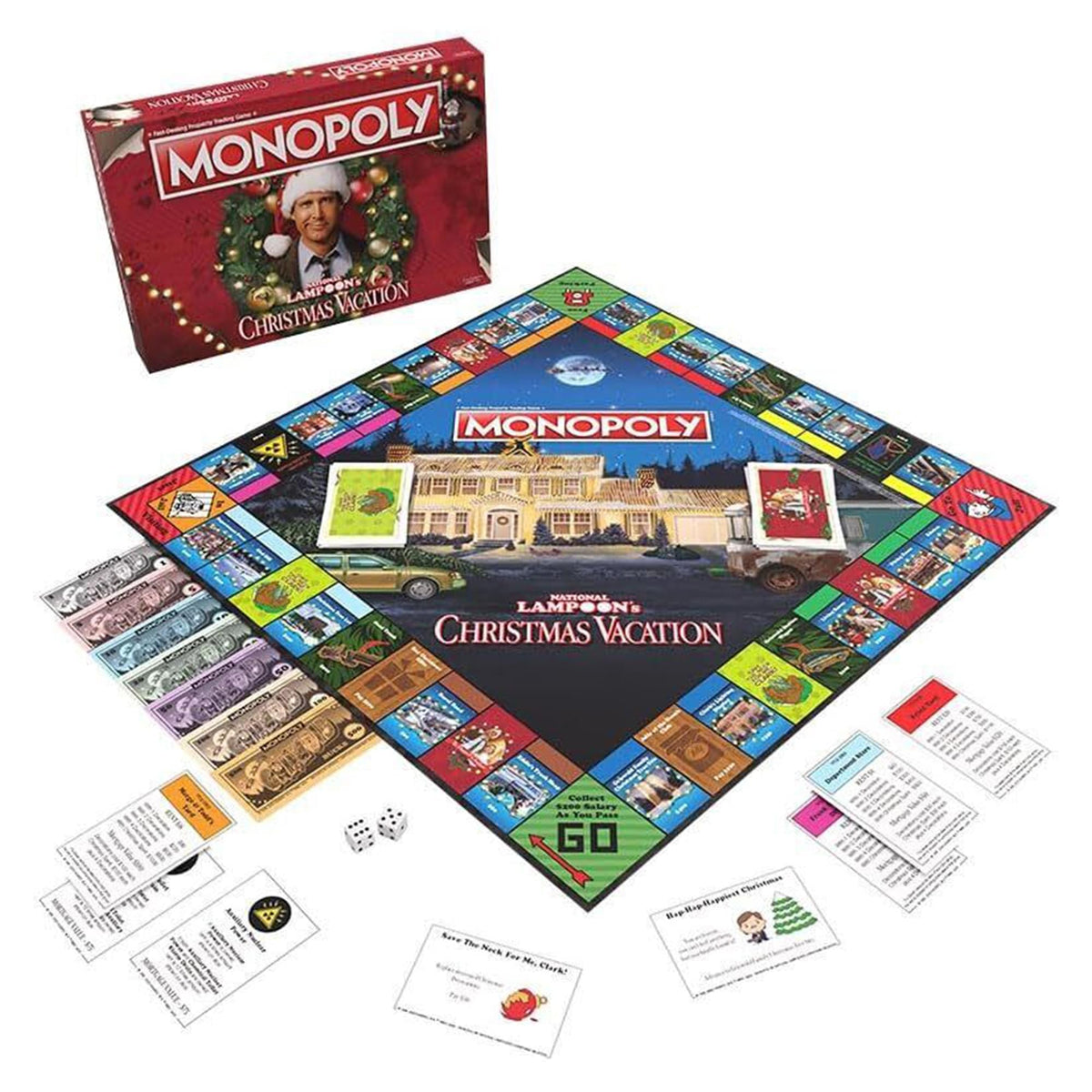 National Lampoon's Christmas Vacation Monopoly Board Game