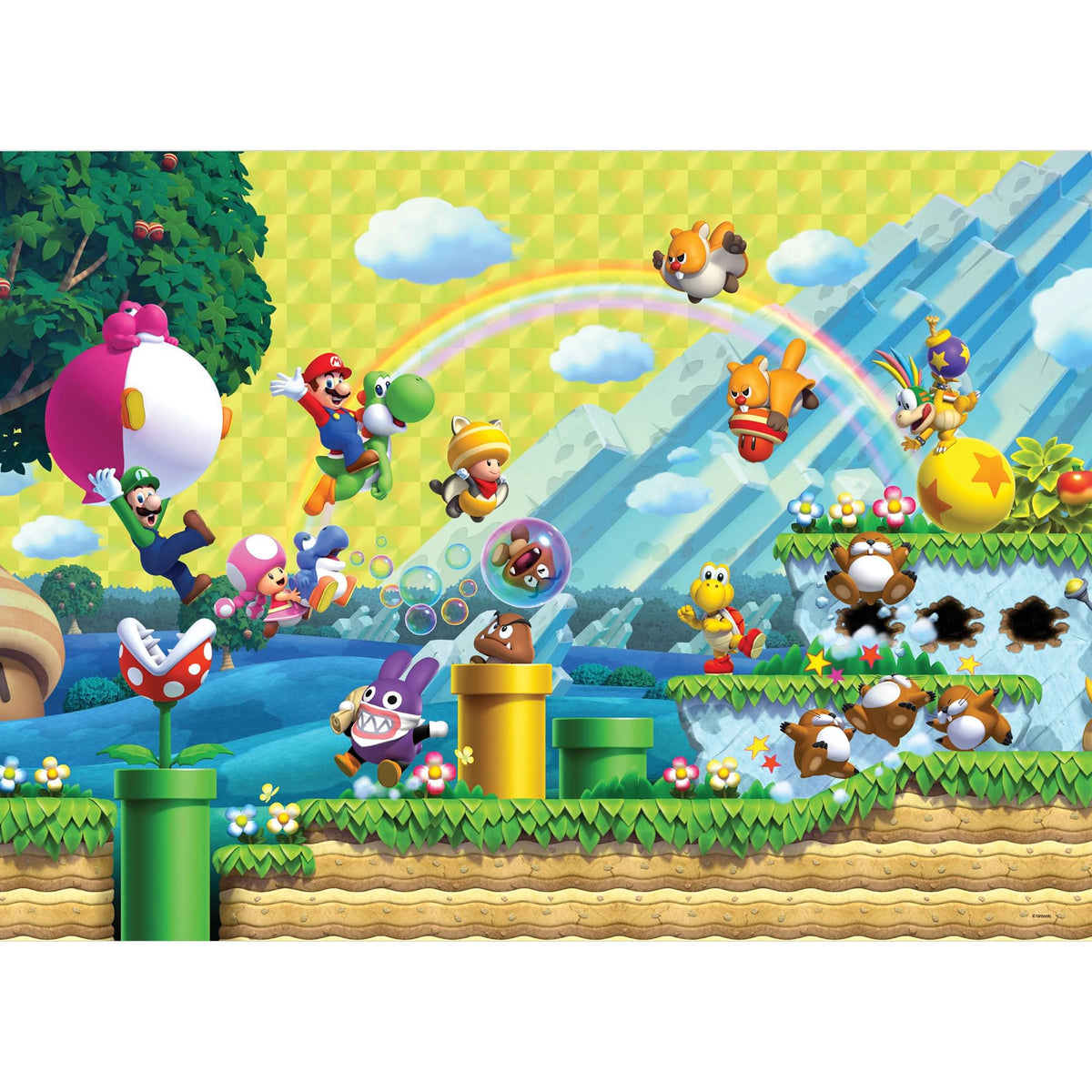 Super Mario "Chaos & Fun" 1000 Piece Jigsaw Puzzle