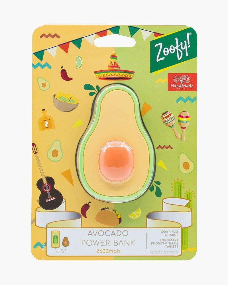 Zoofy Avocado 2600 mAh Power Bank