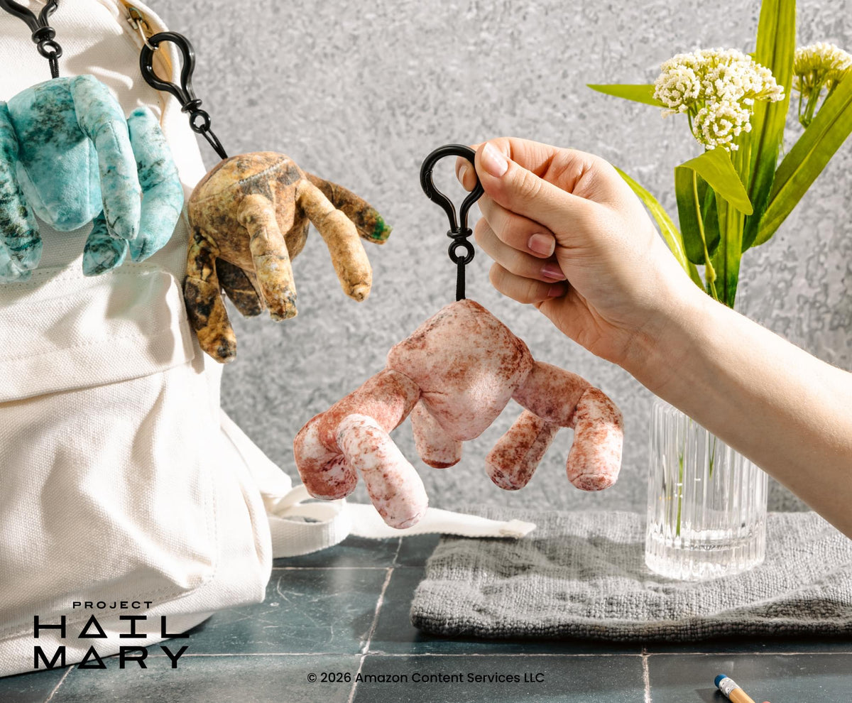 Project Hail Mary Eridian Plush Backpack Clips | Set of 3